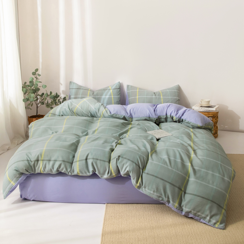 【太保形象品】無印良品水洗提花棉四件套-时尚星际MJ-TJ24-01