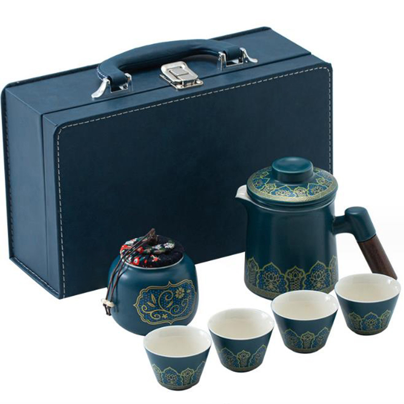 【太保形象品】乐唯诗 堆花旅行茶具套装