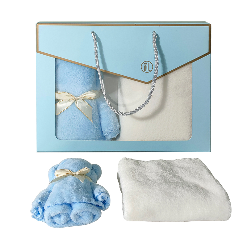 竹印象太保小熊毛巾套装