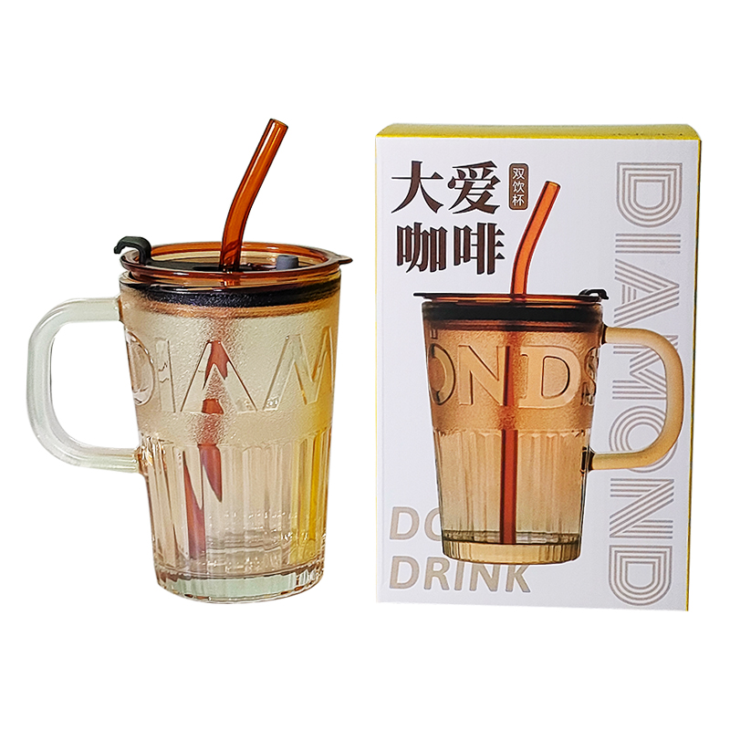 MOM大爱咖啡双饮杯6128