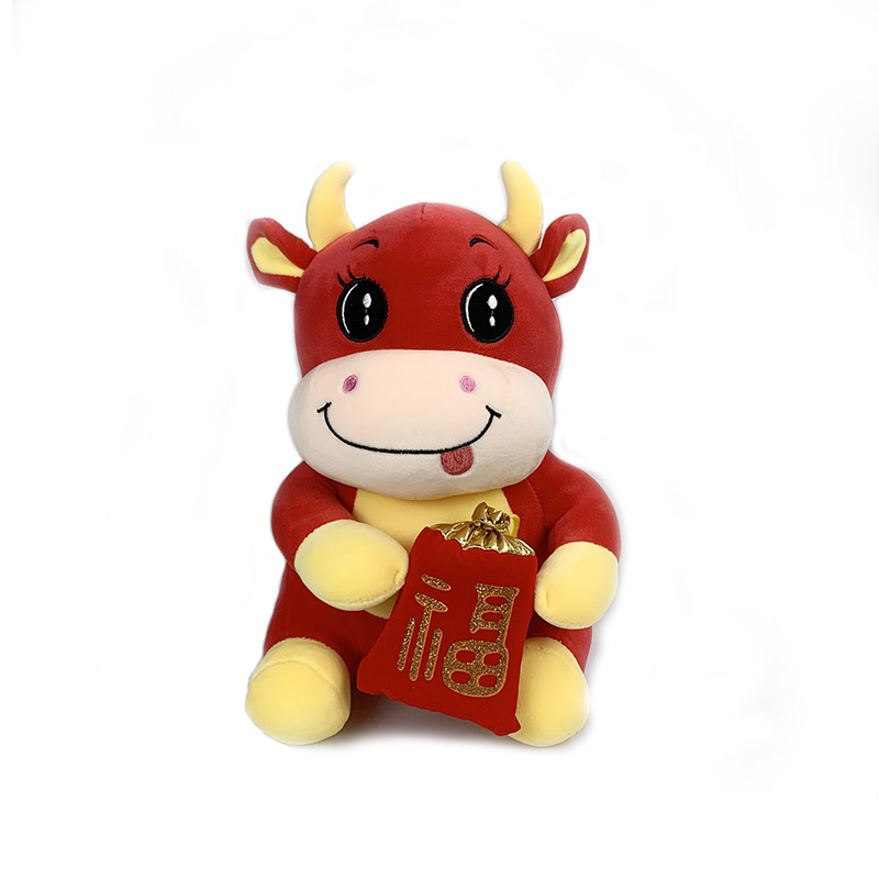 永康 FH25 抱福牛公仔 0.23kg 25cm 计价单位:个