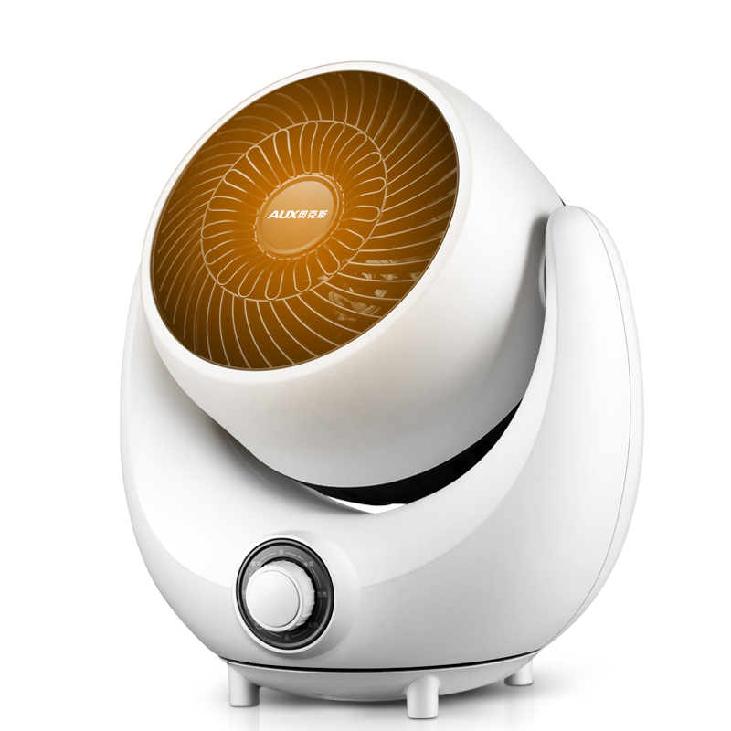奥克斯 Aux QNQ-300B 家用取暖器 小型暖风机 白色 机械款 2000W 计价单位:台