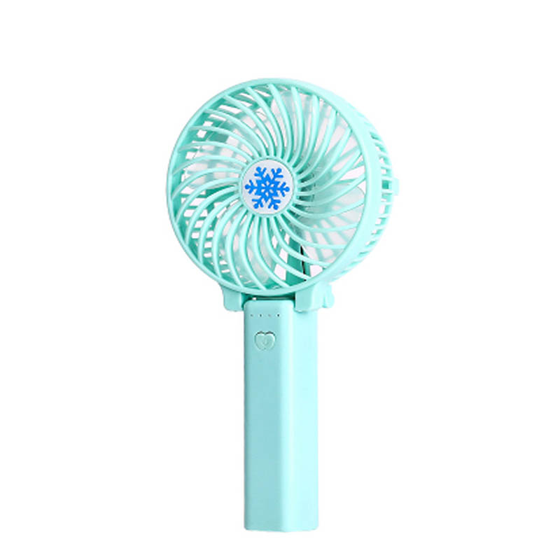 寻氏世纪 220*105mm 迷你手持便携可充电小电风扇 清新蓝 0.2kg 计价单位:个