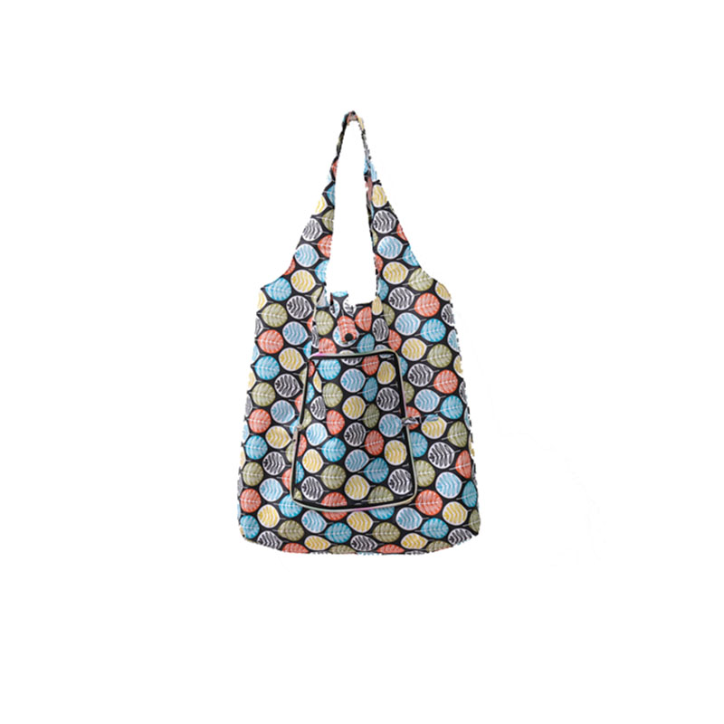 竹印象 44*62cm 防水可折叠拉链环保收纳袋 米色树叶 计价单位:个