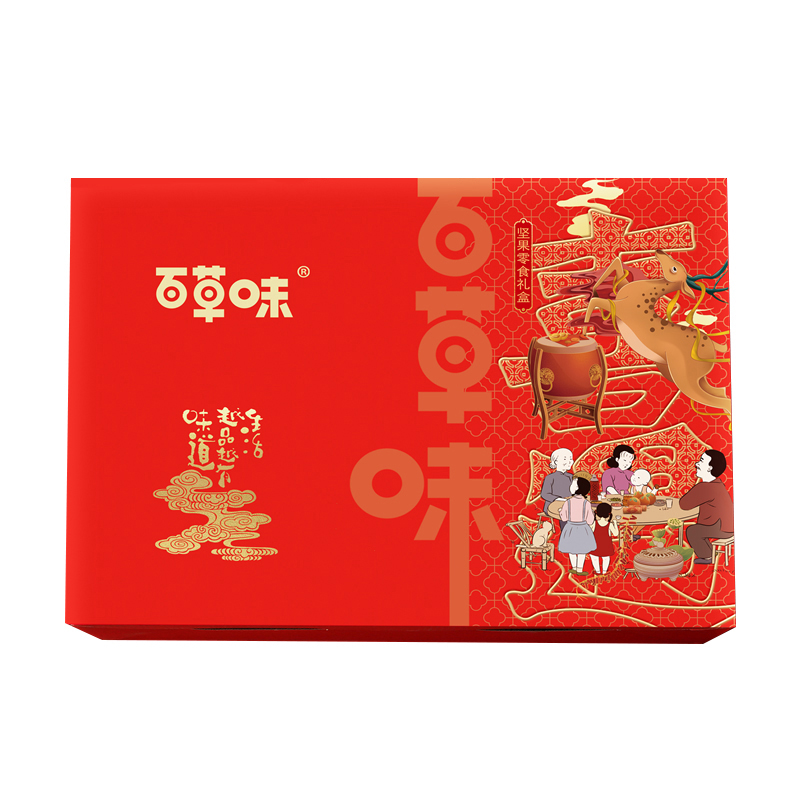 百草味 1180g 福聚108型坚果礼盒 计价单位:盒