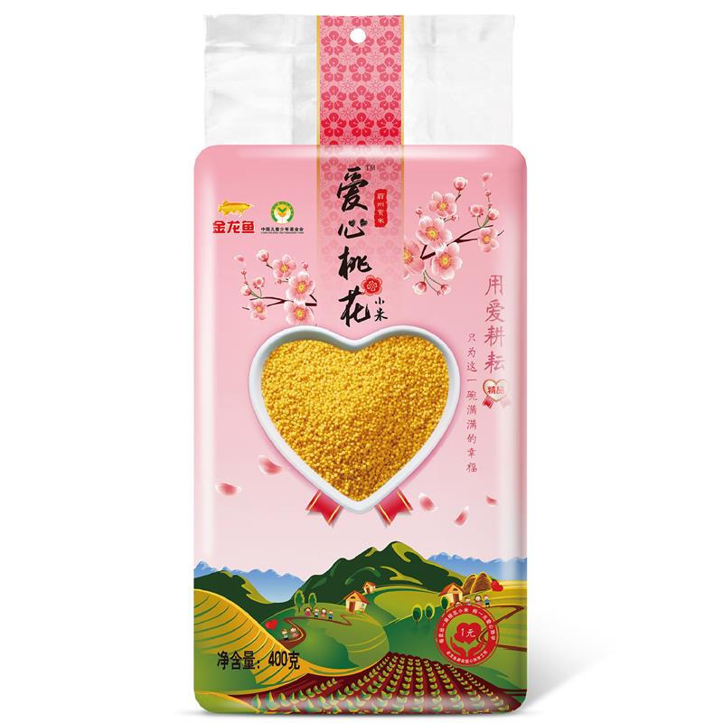 金龙鱼 400g 爱心桃花小米（计价单位：袋）
