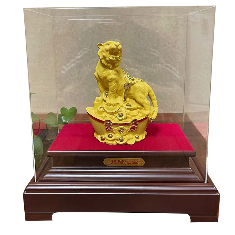 瑞泥 11.5*7.5*16cm 元宝虎摆件 计价单位: 个