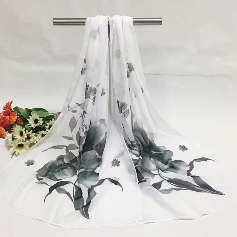 鑫彩之云 50*160cm 混彩纱巾 计价单位: 条