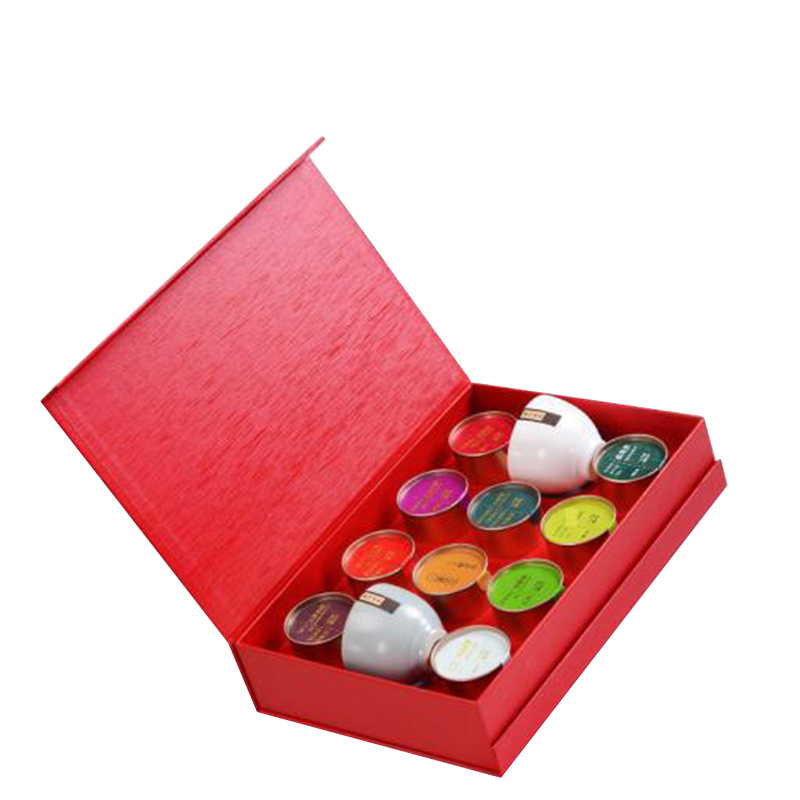 一罐 29*19*6cm 十罐茗茶组合 10小罐 50g 计价单位:套