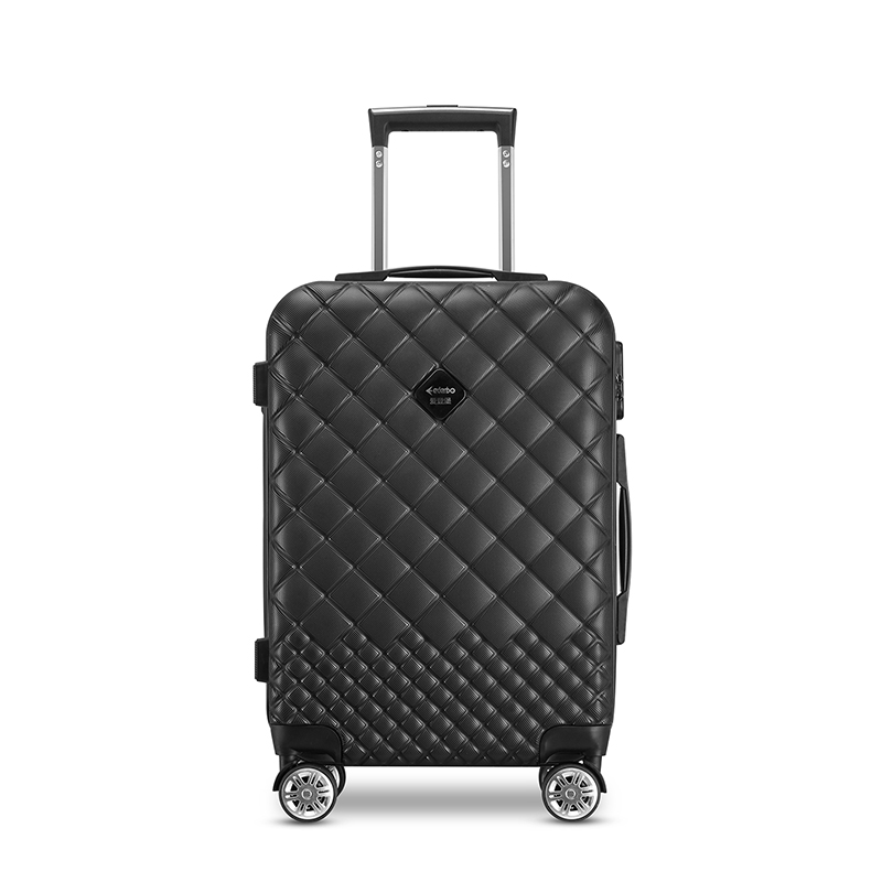 爱登堡 F8837-2 黑色商务流行旅行拉杆箱20寸登机箱 计价单位:个