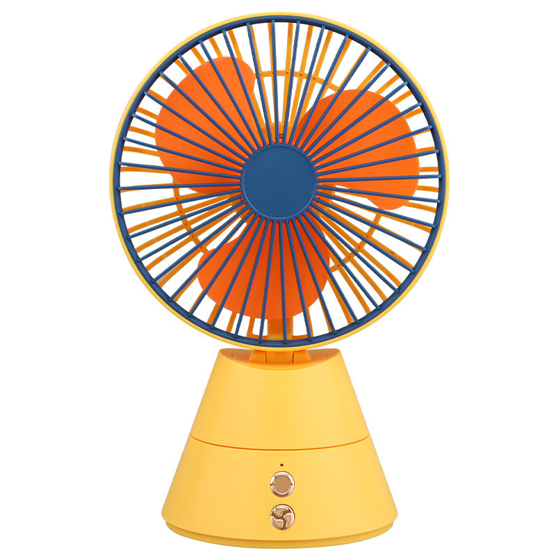 寻氏世纪 14.5*10.5*22.5cm 手持台式小风扇 白色 橙色 蓝色 灰色 计价单位:个