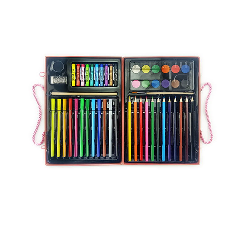 真奇喵 AMAZECAT 29*21*4cm 儿童水彩笔68件套 包装 绿色 粉色 计价单位:套