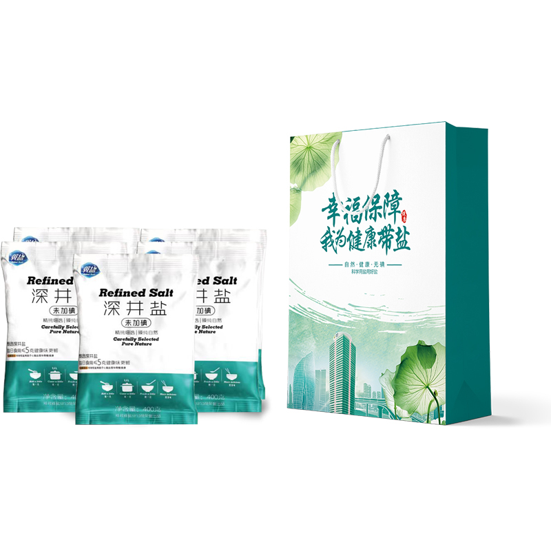 冀盐 400g 未加碘深井盐 5包/组 计价单位:组