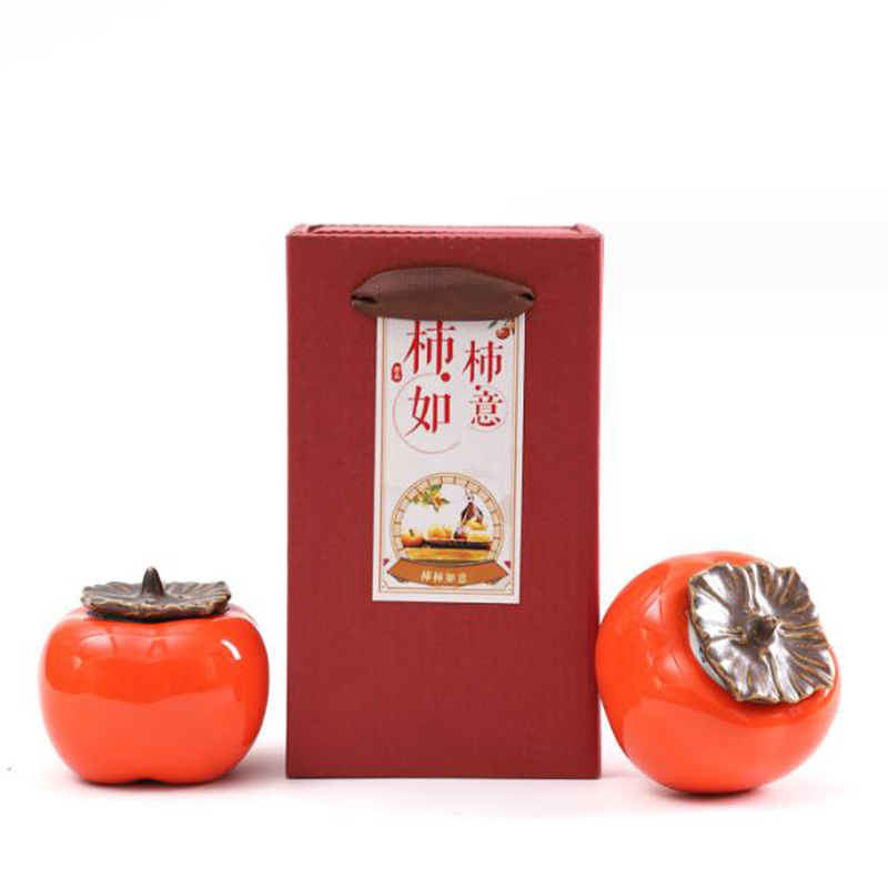 乐唯诗 NERVISHI Y-1218 柿子罐双罐普通装 计价单位:套