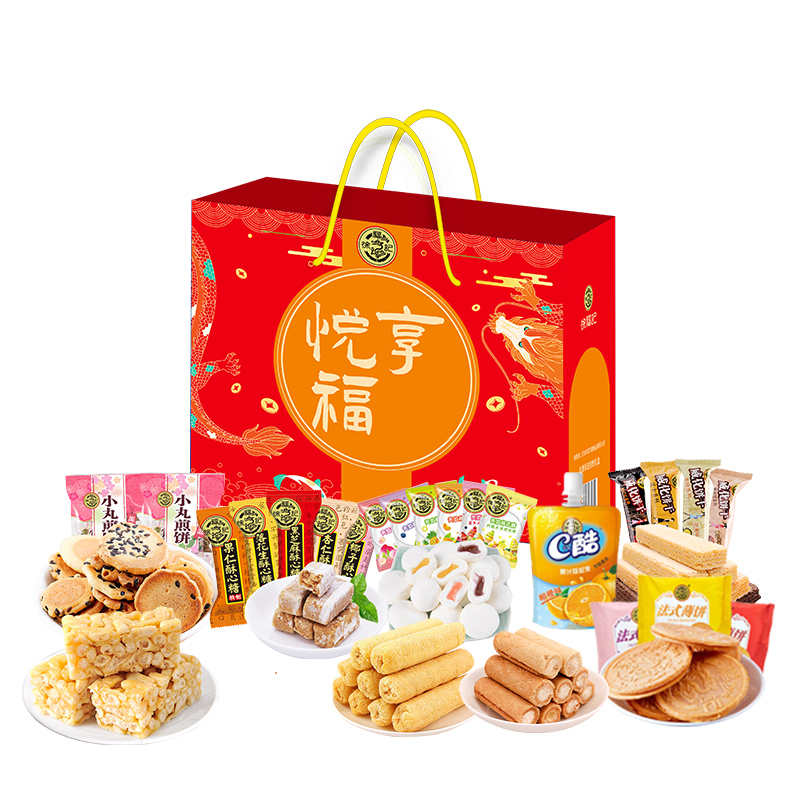 徐福记 1590g 悦享坚果 计价单位:盒