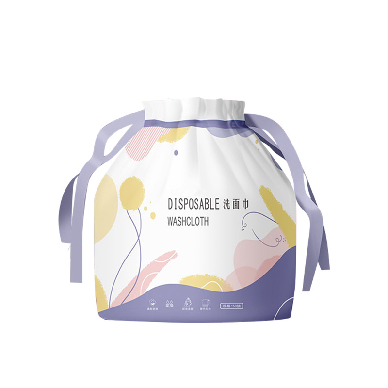 竹印象 20*20cm 一次性棉柔巾 干湿两用 三包一组 计价单位:组