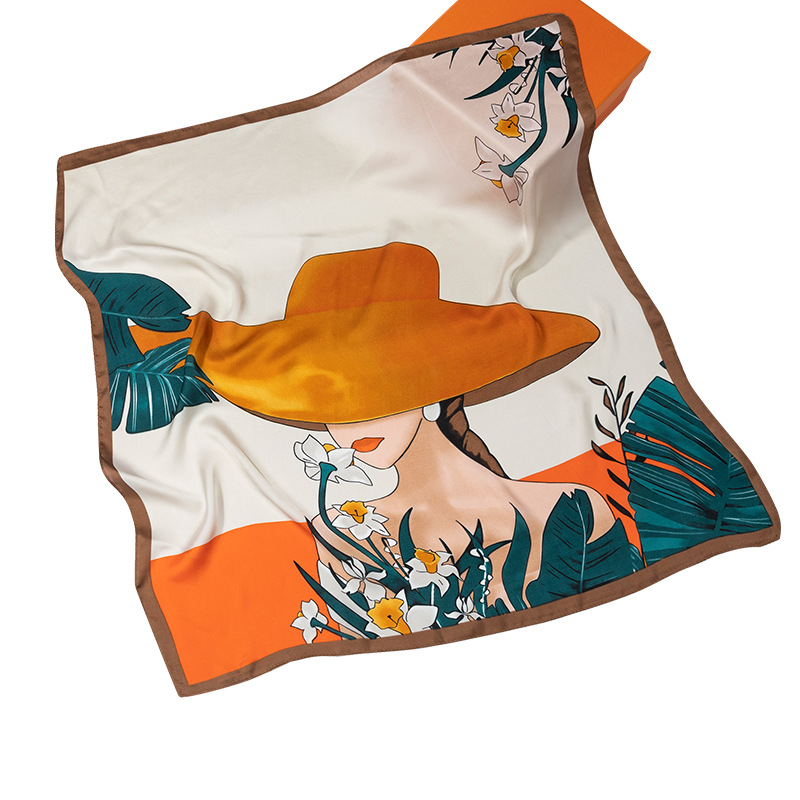 鑫彩之云 70*70cm 小方巾 计价单位:块