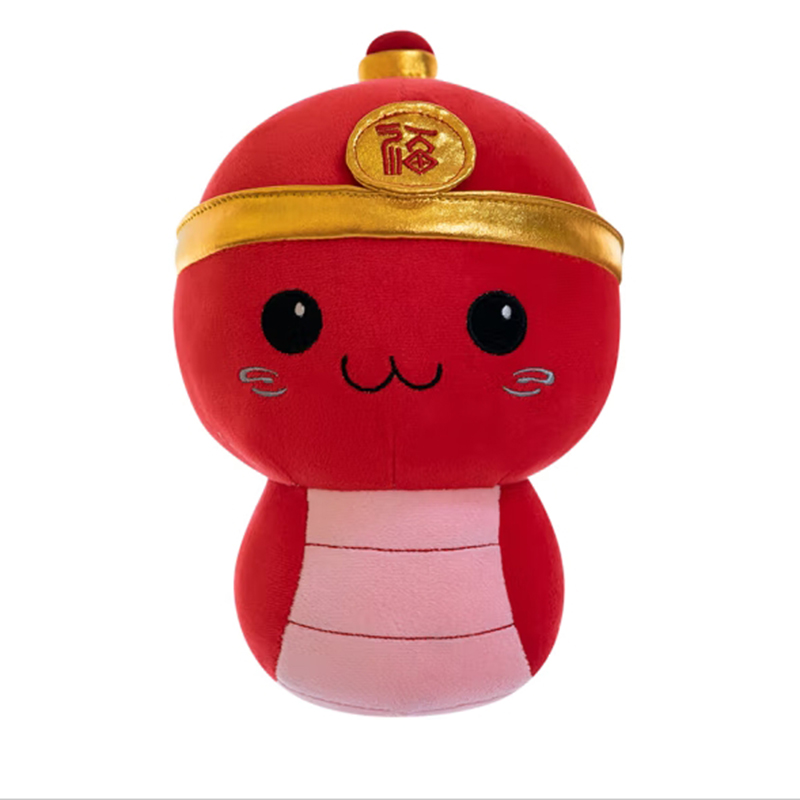 途道 30cm 国潮福牌蛇公仔 计价单位:个