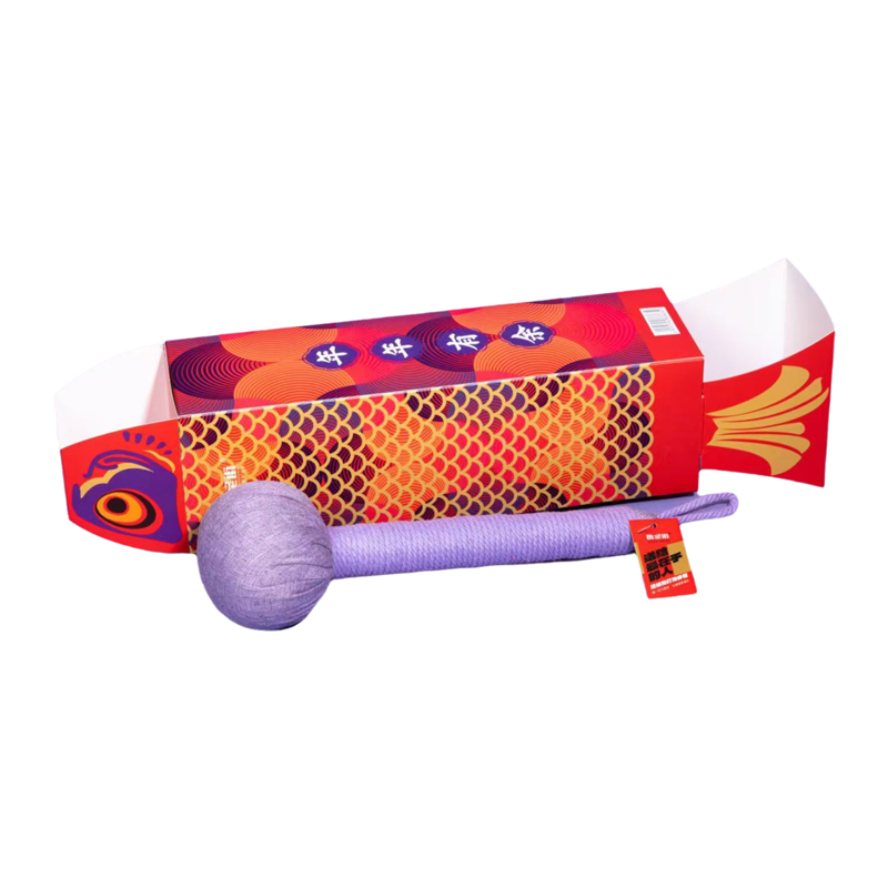 医圣街 8*26cm 年年有余经络艾草锤 计价单位:个