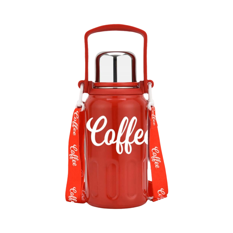 思特嘉美 1200ml 316不锈钢旅行焖泡壶 红色 计价单位:个