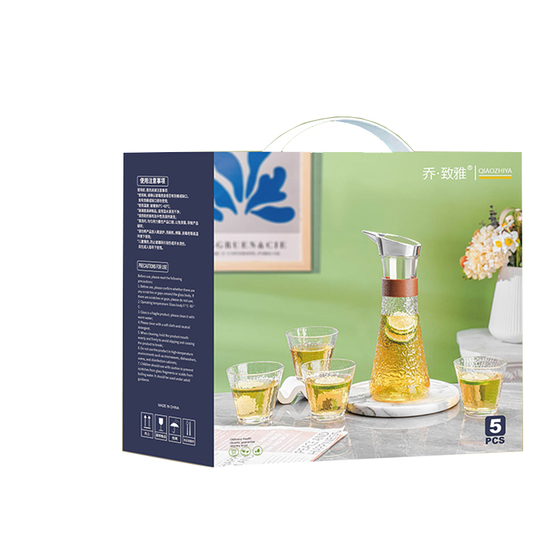 乔致雅 AIZLV503 致尚水具五件套 一壶四杯 计价单位:套