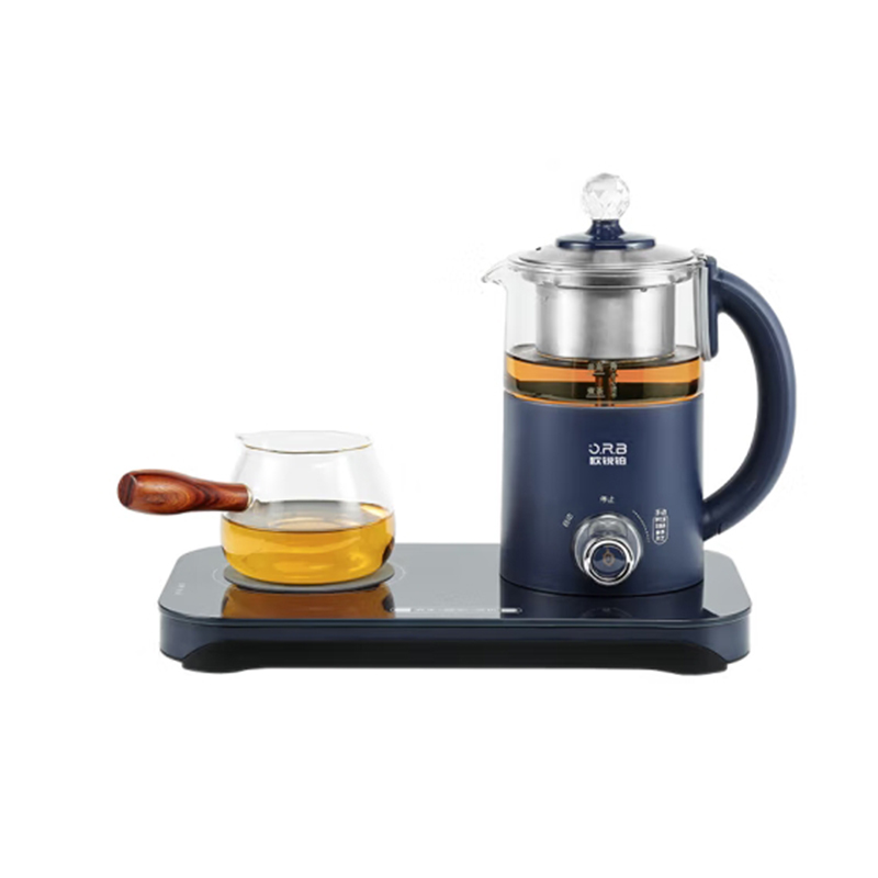 欧锐铂 茶意人生暖饮一体机养生壶组合套装 0.3L 多功能迷你煮茶壶0.6L 泡煮暖饮三合一 ORB-242