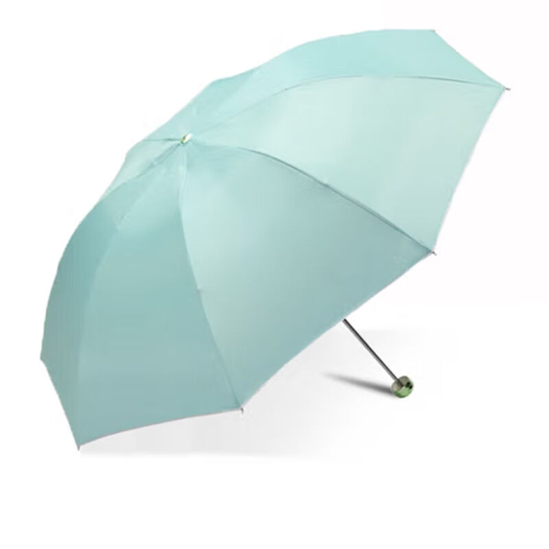 天堂伞336T银胶布三折8骨57cm雨伞遮阳伞晴雨伞 颜色随机（单位：把）