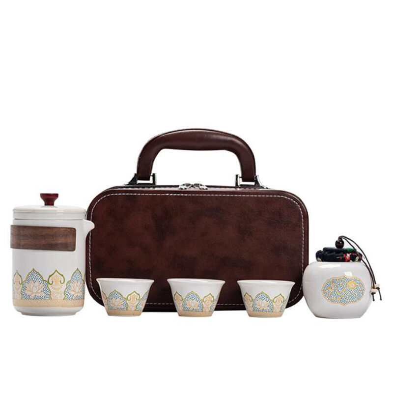 乐唯诗 24.5*20cm 旅行茶具便捷式套装（单位：套）