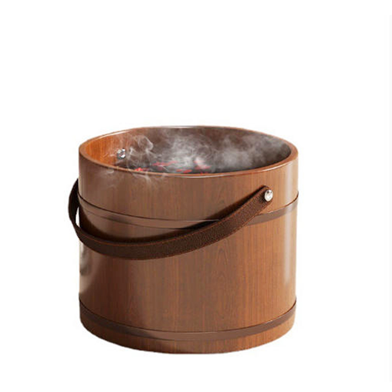 都市久木 PJT-1 足浴桶咖色25cm无盖可手提 计价单位:个