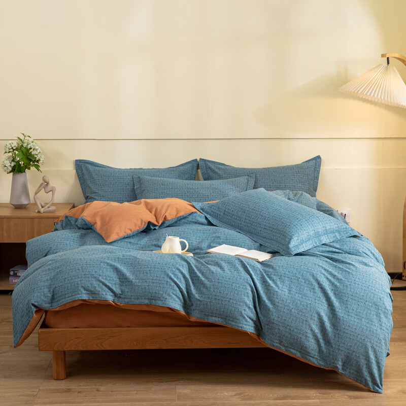 【太保形象品】無印良品 巴赫风情全棉磨毛四件套