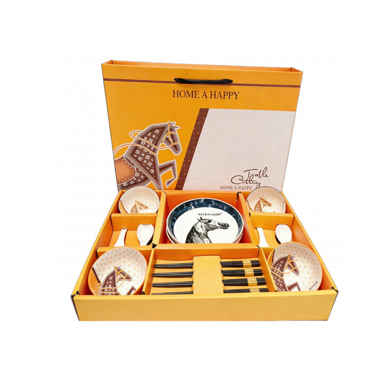 思特嘉美 52*9*40.5cm 斑马仕十六件套餐具套装 计价单位:套