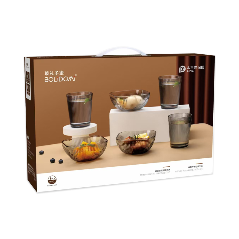 玻礼多蜜 BOLIDOMI W-XG-L6 太保暇光餐具六件套 计价单位:套