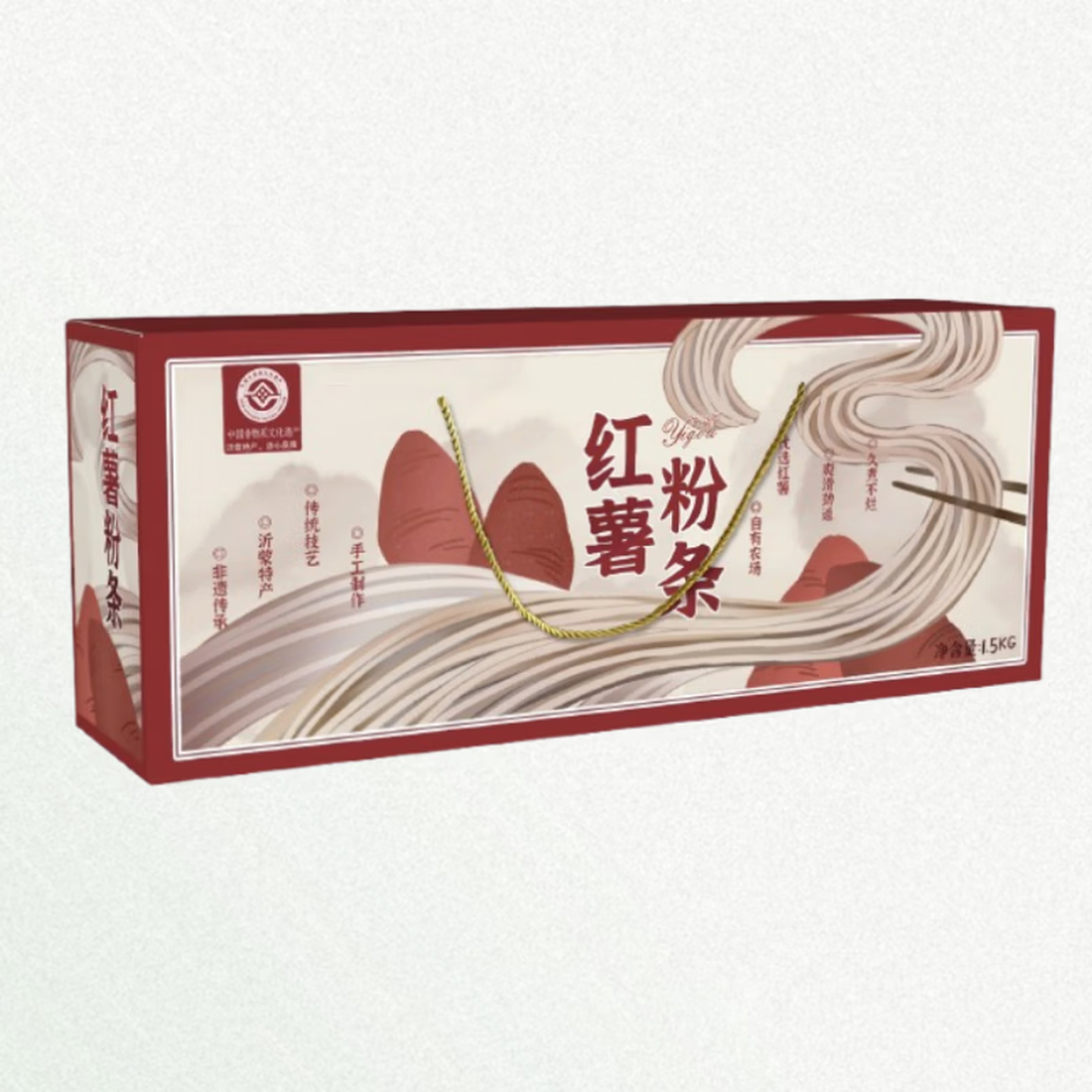 宝堂马氏铺子 红薯粉条无添加正宗地瓜细粉 Q弹有嚼劲炖煮粉条1.5kg