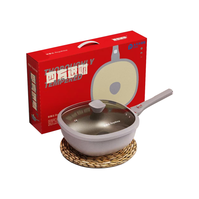 荣事达 30*11.5cm 四方进财炒锅 计价单位:口