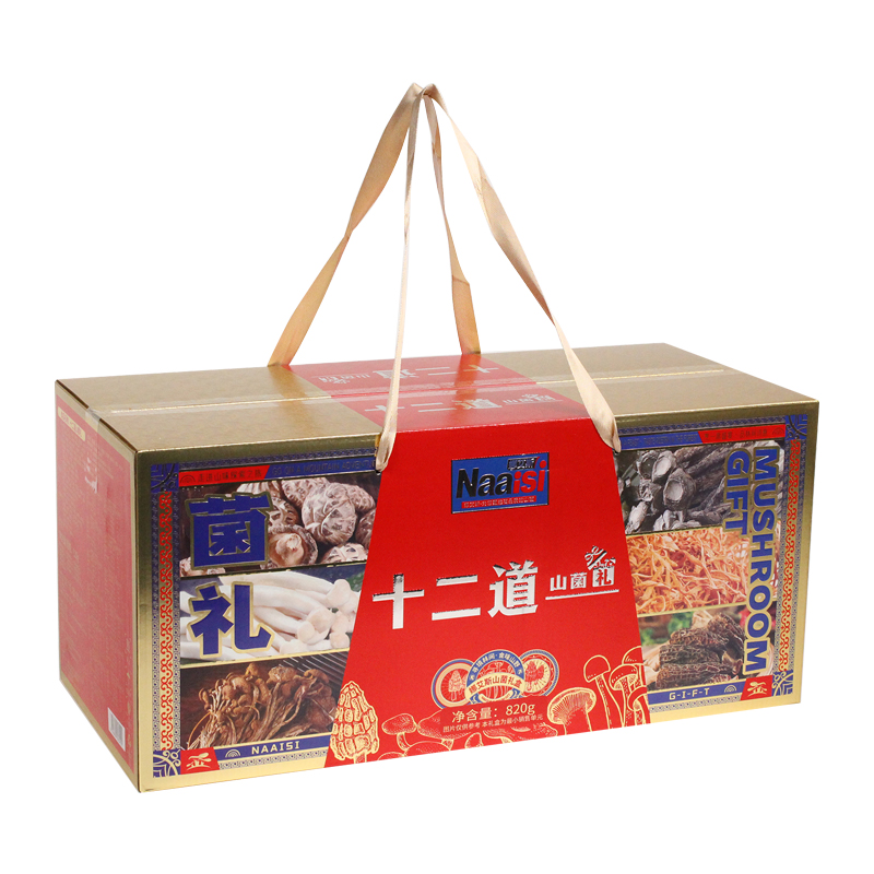 【天之锦】娜艾斯十二道山菌 银耳杏鲍菇黑木耳虫草花菌菇组合820g 收藏 &yen;108